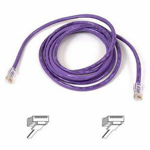 Belkin RJ45 CAT-5e Patch Cable Purple 10