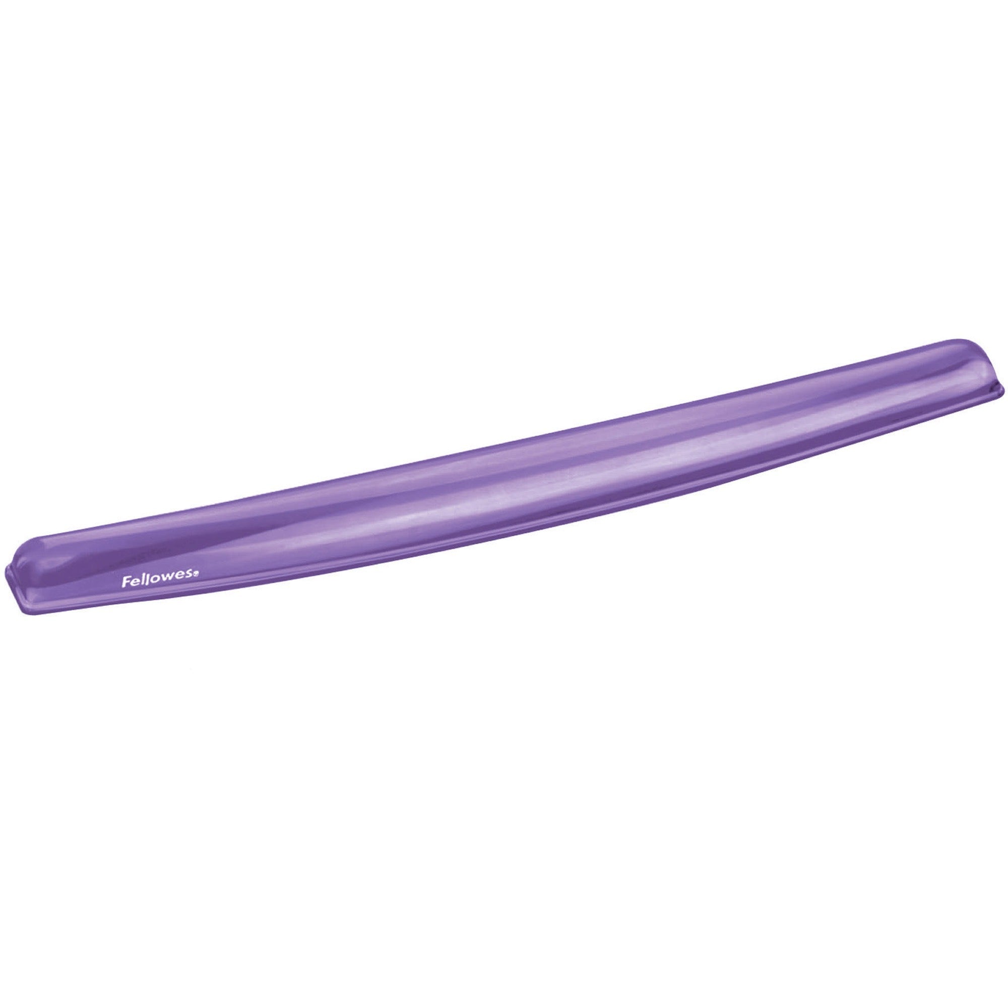 0.63" Height x 18.50" Width x 2.25" Depth - Purple - Gel, Rubber, Cloth - Stain Resistant, Skid Proof - 1