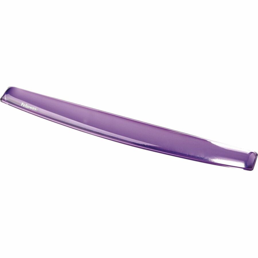 0.63" Height x 18.50" Width x 2.25" Depth - Purple - Gel, Rubber, Cloth - Stain Resistant, Skid Proof - 1