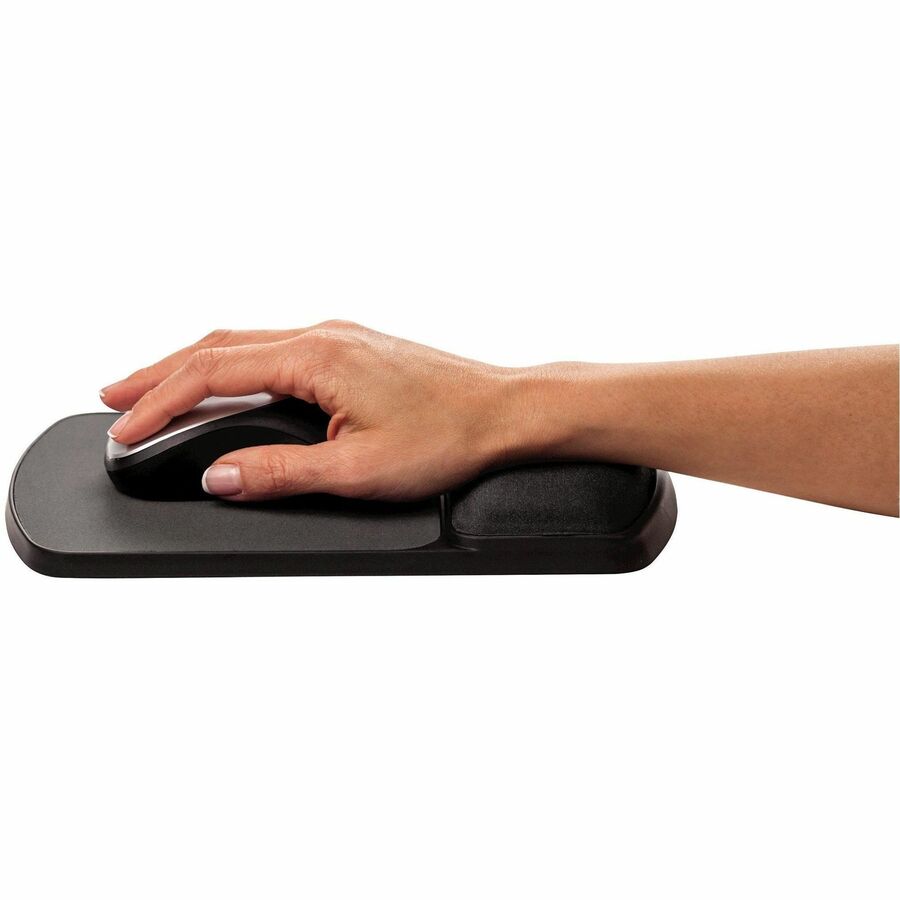 0.94" Height x 6.25" Width x 10.13" Depth - Platinum, Graphite - Gel - Wear Resistant, Tear Resistant, Skid Proof - 1 Each