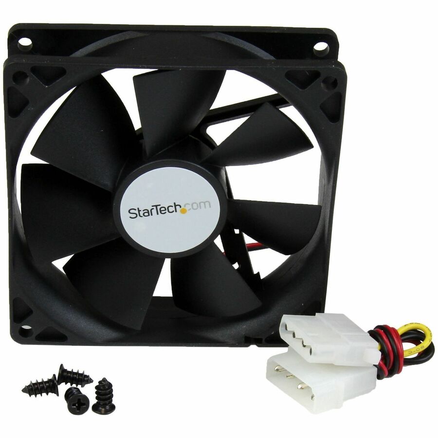 StarTech.com 92mm Dual Ball Bearing Computer Case Fan - 1 Pack