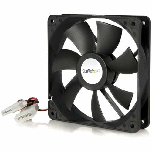StarTech.com 120mm Dual Ball Bearing CPU Case Fan LP4 - 1 Pack