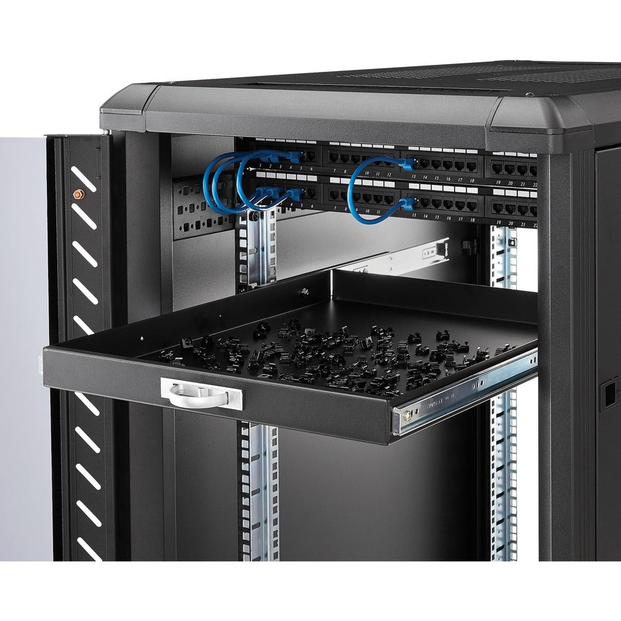 StarTech.com 22 Deep Slide Server Rack Cabinet Shelf