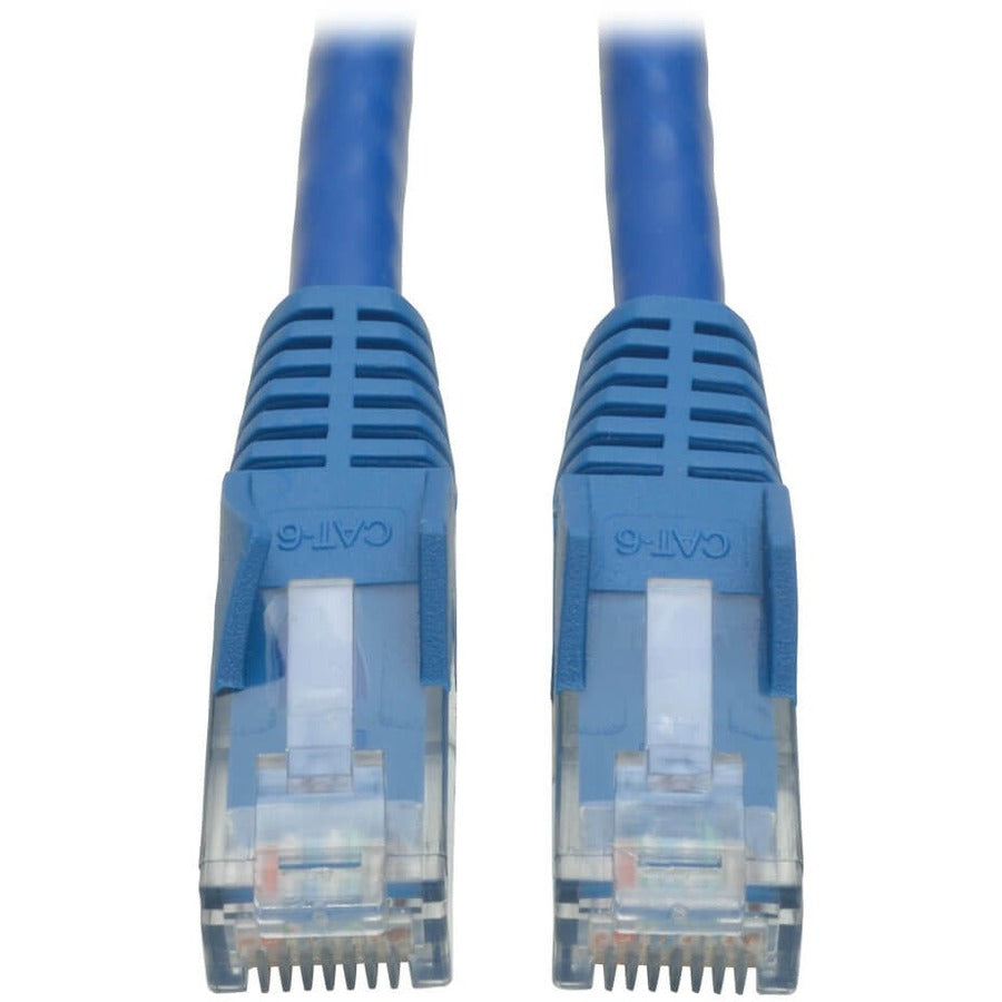 25 ft Category 6 Network Cable for Network Device - First End: 1 x RJ-45 Network - Male - Second End: 1 x RJ-45 Network - Male - 10 Gbit/s - Patch Cable - Gold Plated Contact - CM - 24 AWG - Blue