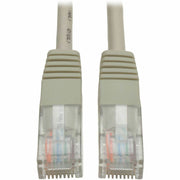 Tripp Lite series Cat5e Patch Cable - 25 ft Category 5e Network Cable - First End: 1 x RJ-45 - Male - Second End: 1 x RJ-45 - Male - Patch Cable - Gray
