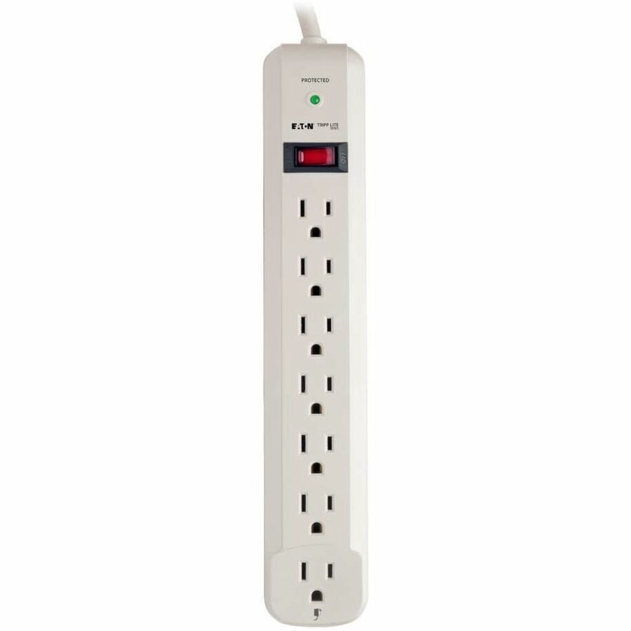 Silver - NEMA 5-15P - 7 x NEMA 5-15R - 1800 VA - 1080 J - 120 V AC Input - 120 V AC Output - 12 ft
