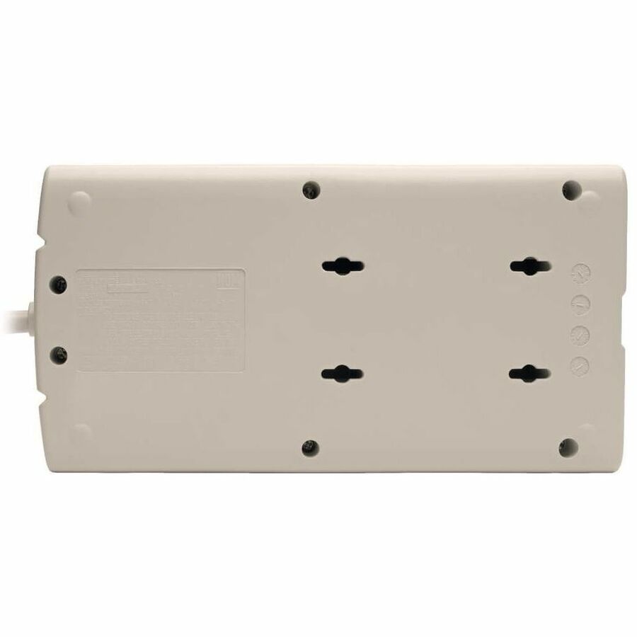 Gray - NEMA 5-15P - 8 x NEMA 5-15R - 1800 VA - 1440 J - 120 V AC Input - 120 V AC Output - 8 ft