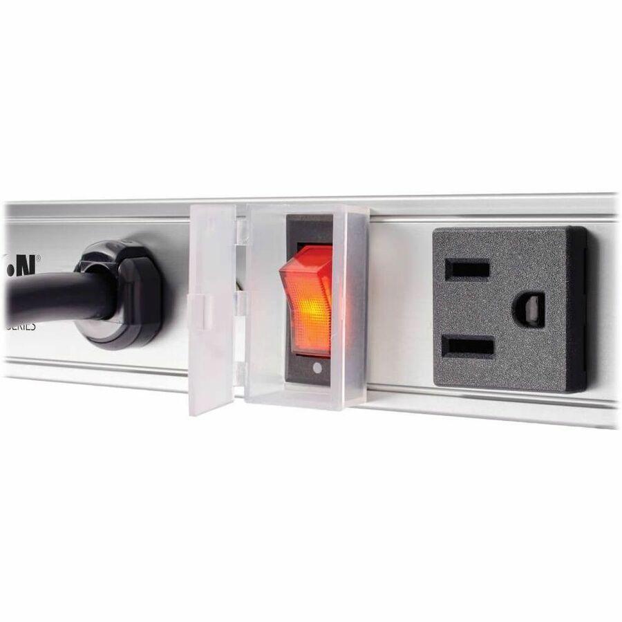 NEMA 5-15P - 8 x NEMA 5-15R - 15 ft Cord - 120 V AC Voltage - Rack-mountable