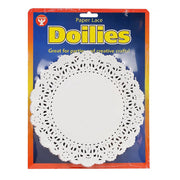 Doilies - Round, 36 ct., 6" White
