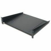 APC by Schneider Electric Rack Shelf - 2U Rack Height - Black - 50 lb Static/Stationary Weight Capacity