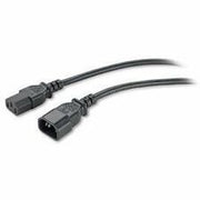 APC by Schneider Electric Power Extension Cable - For PDU - 250 V AC - Black - 7.87 ft Cord Length - IEC 60320 C14 - 1 Each