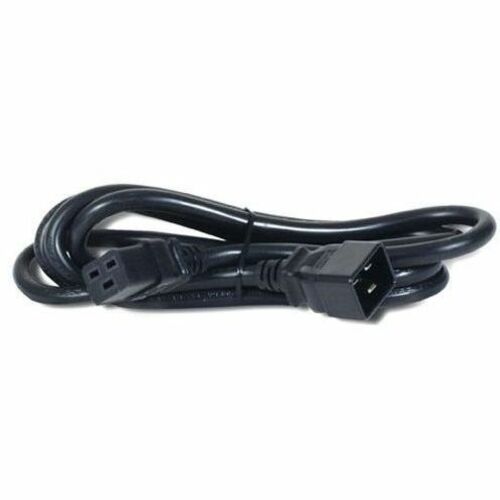 APC by Schneider Electric Power Extension Cable - For PDU, Rack Server - 230 V AC / 20 A - Black - 6.50 ft Cord Length - IEC 60320 C20 / IEC 60320 C19 - 1 Each
