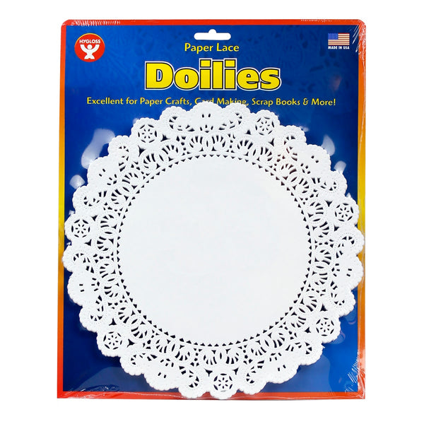 Doilies - Round, 100 ct., 8" White