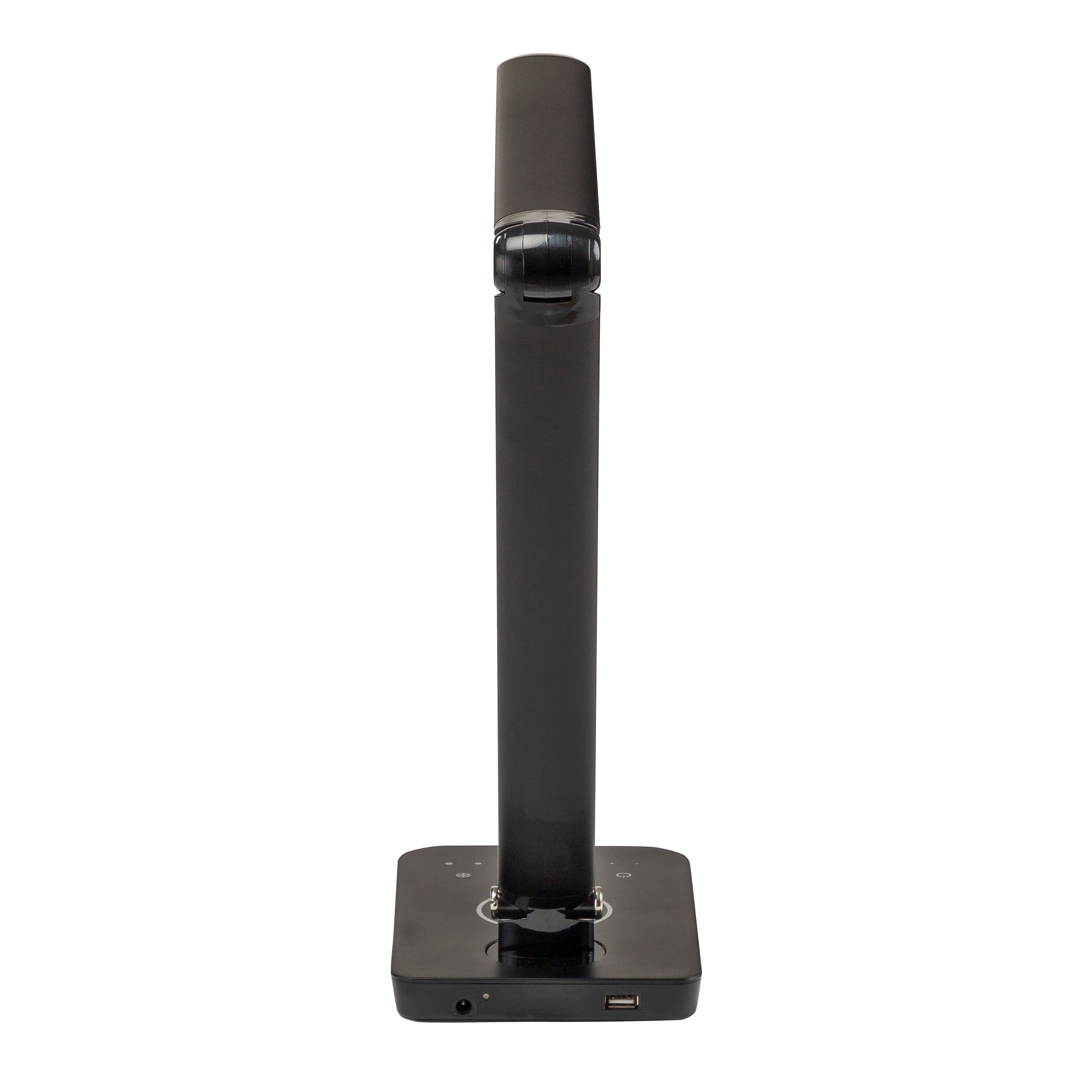 Vamp Led Dsk Lamp Blk W/Chargr