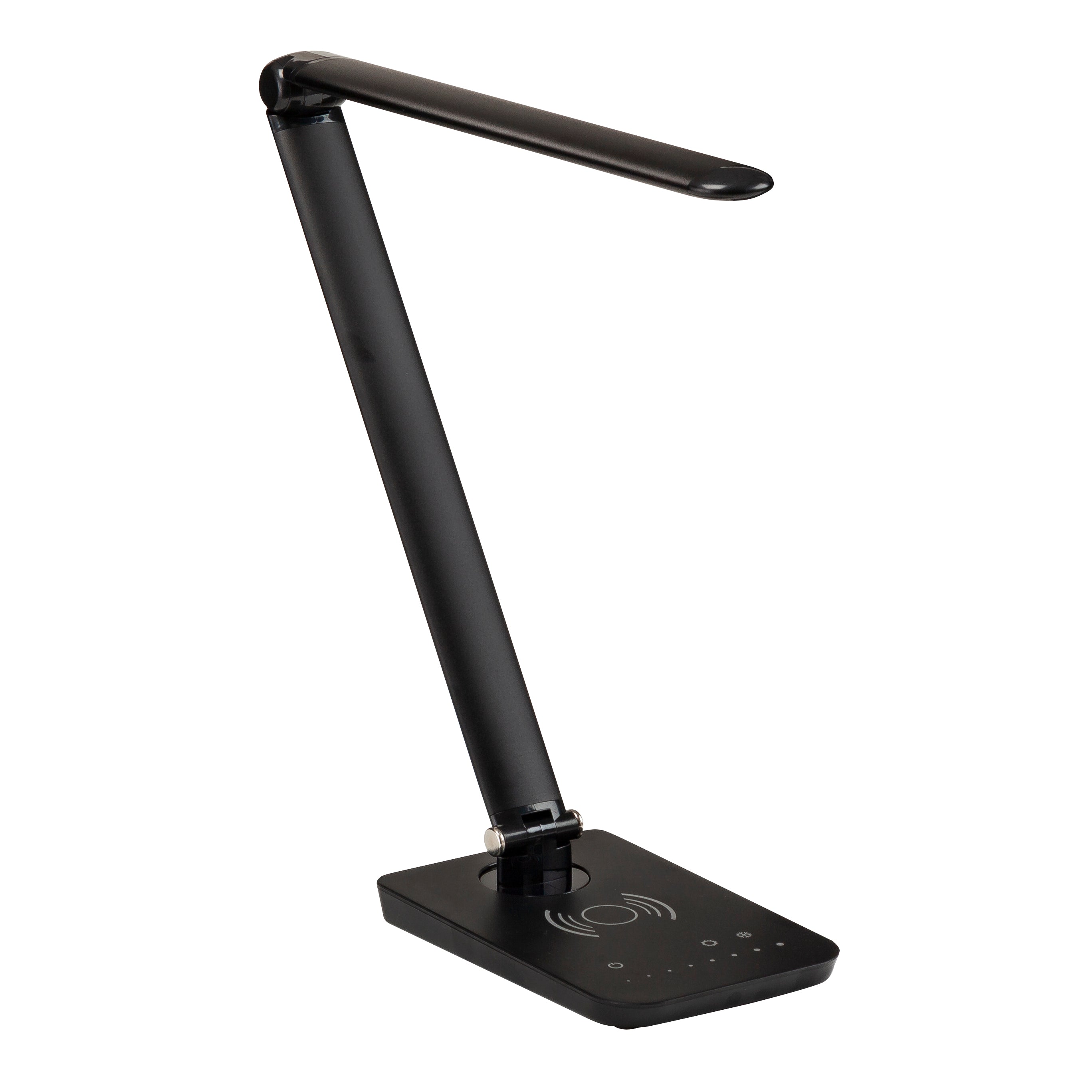 Vamp Led Dsk Lamp Blk W/Chargr