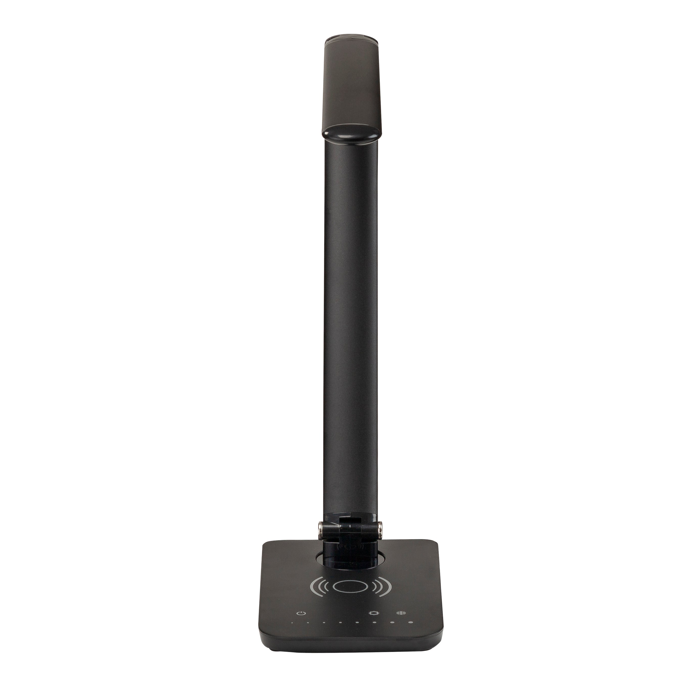 Vamp Led Dsk Lamp Blk W/Chargr