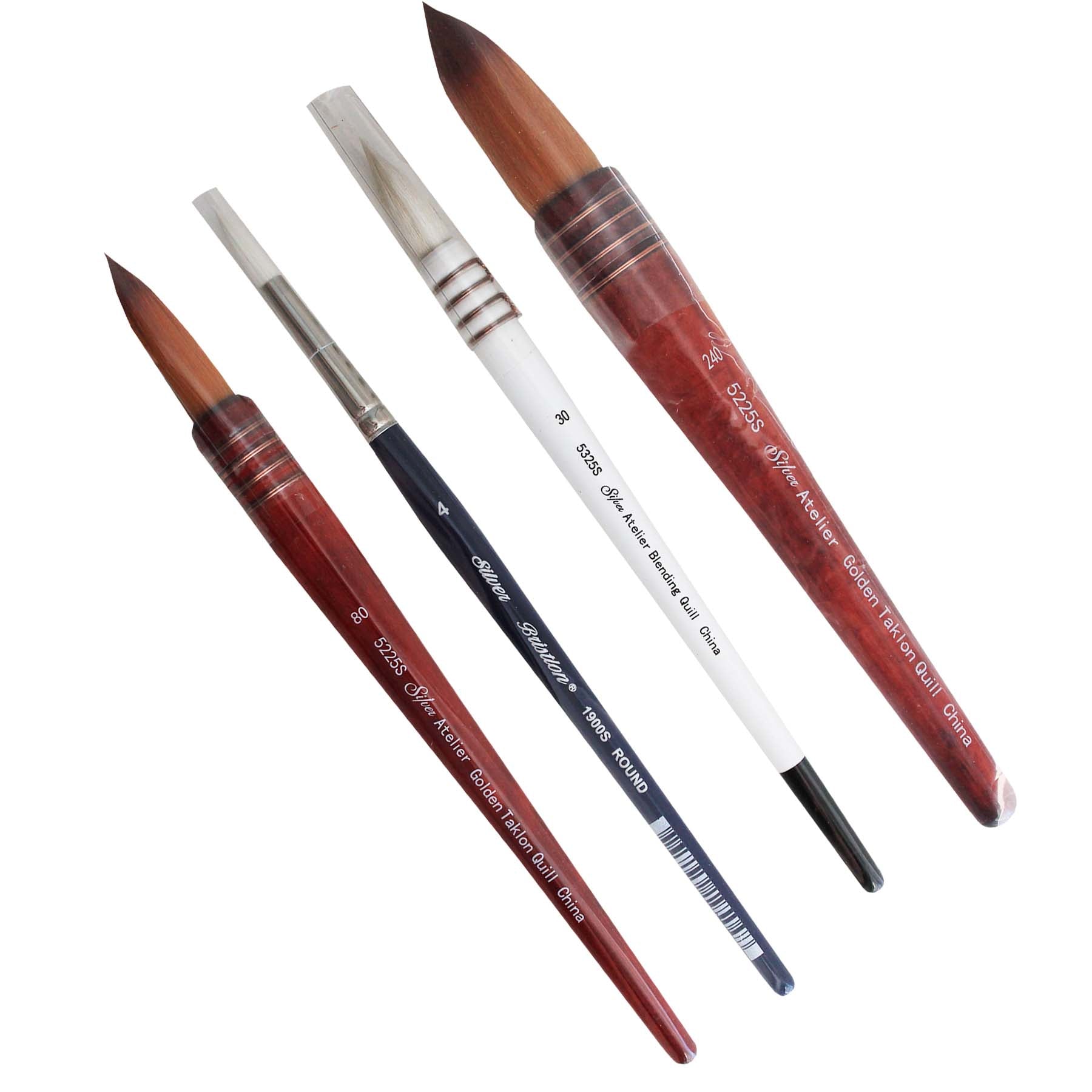 Atelier Quills Medium, 4 Brushes