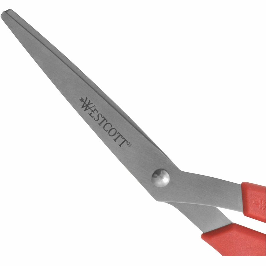 3.50" Cutting Length - 8" Overall Length - Bent-left/right - Stainless Steel - Bent Tip - Stainless Steel - 1 Each