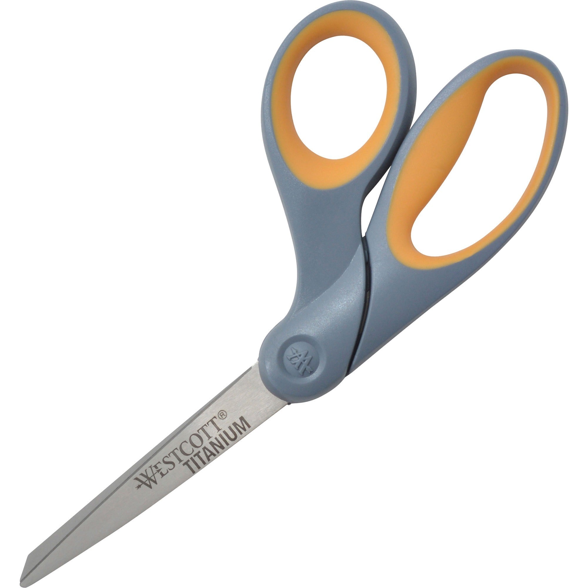 3.50" Cutting Length - 8" Overall Length - Bent-left/right - Titanium - Bent Tip - Gray - 1 Each