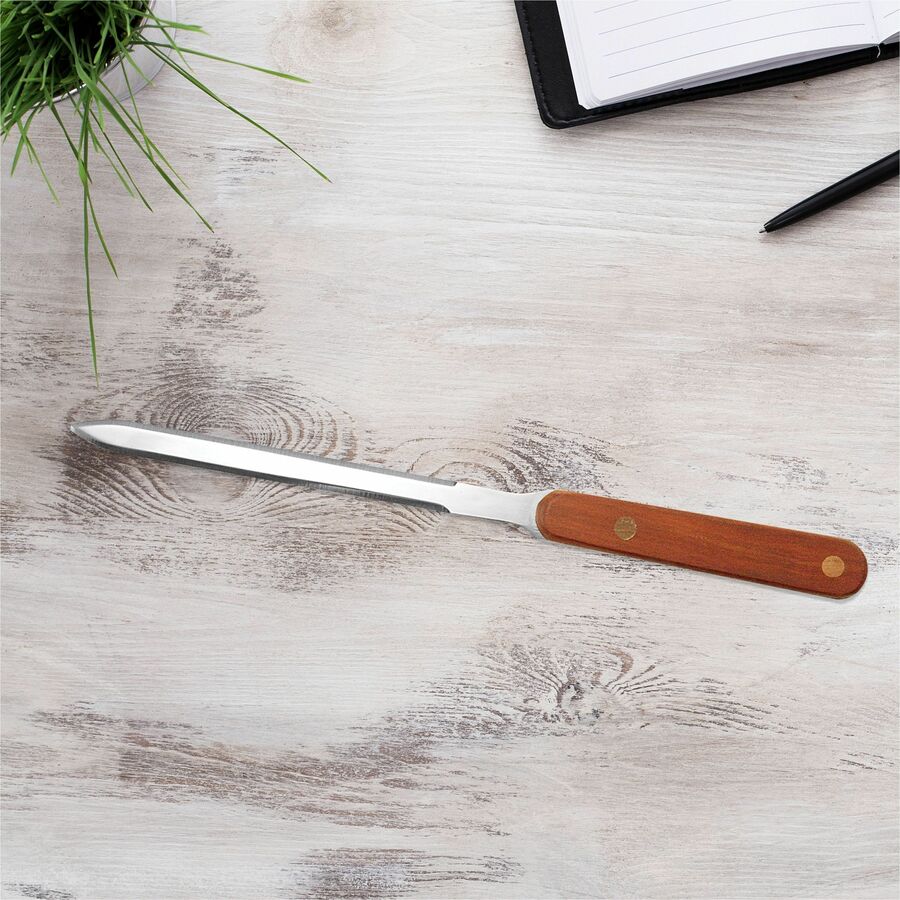 Steel Blade - Rosewood Handle - Handheld - 1 Each
