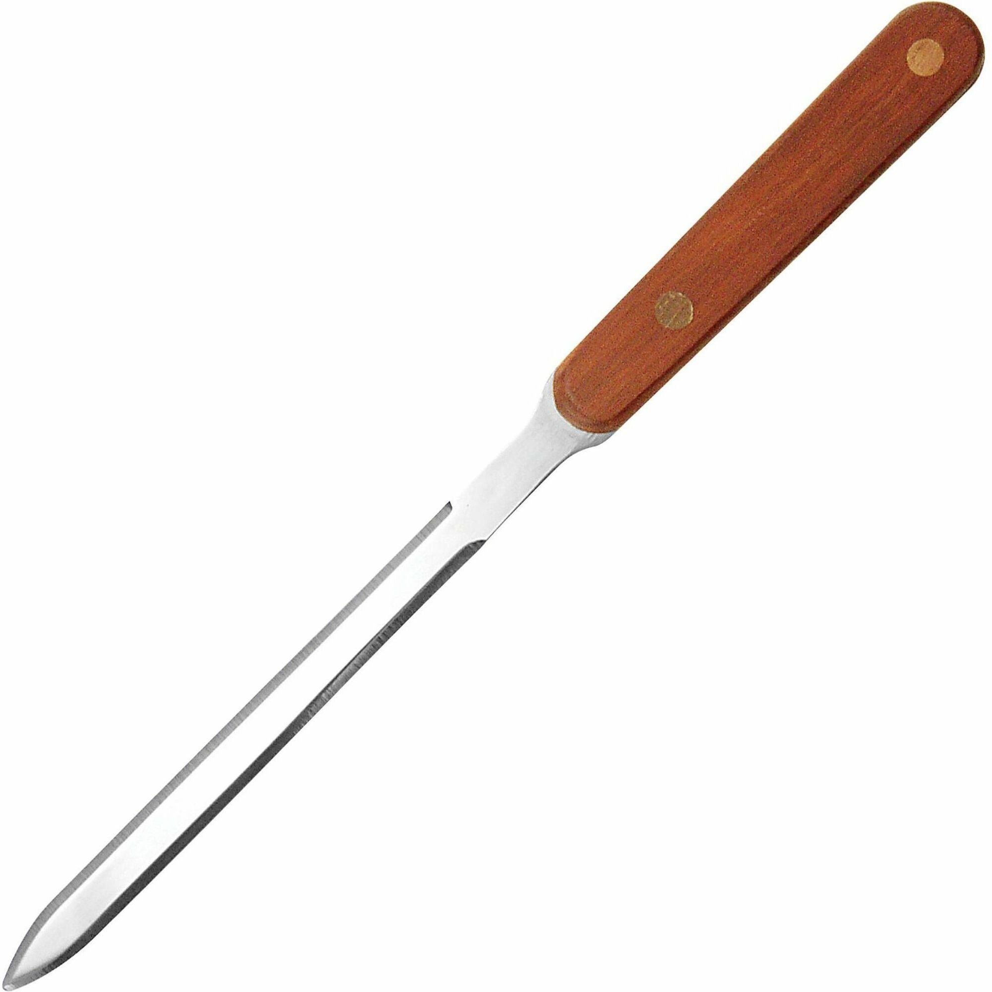 Steel Blade - Rosewood Handle - Handheld - 1 Each