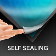 Sheet Size Supported: Wallet-size - Laminating Pouch/Sheet Size: 2.38" Width x 3.88" Length x 8 mil Thickness - Glossy - for Document, Photo - Self-adhesive, Easy Peel, Durable - Clear - 10 / Pack