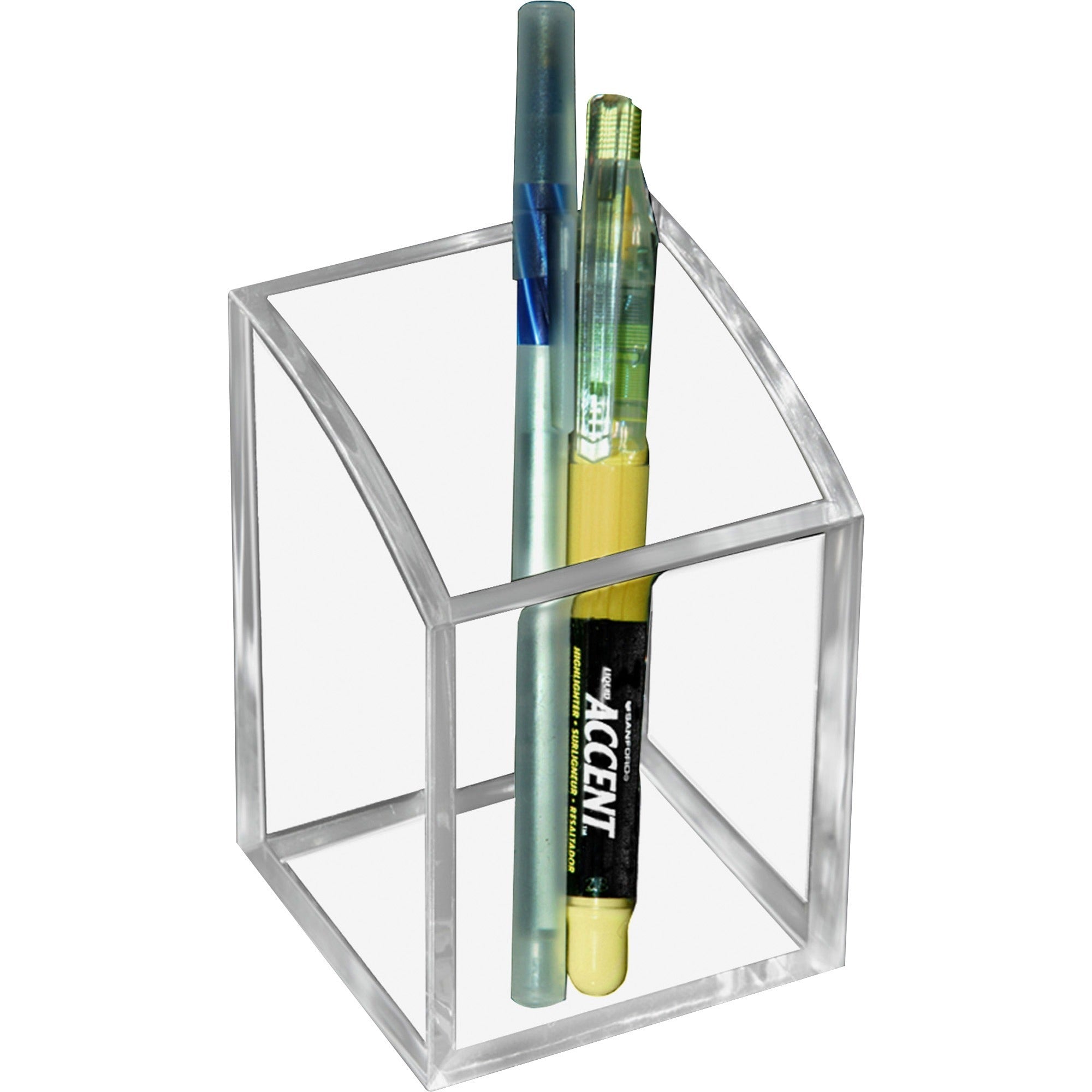 4" Height x 3" Width x 3" Depth - Acrylic - Clear - 1 Each