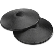 Tatco Adjusta-Tape Crowd Control Stanchions - Black - Cast Iron - 2 / Box