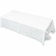 108" Length x 54" Width - Paper - White - 20 / Carton