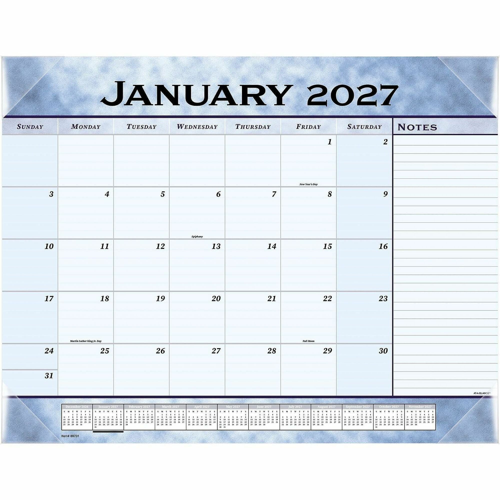 At-A-Glance Desk Pad