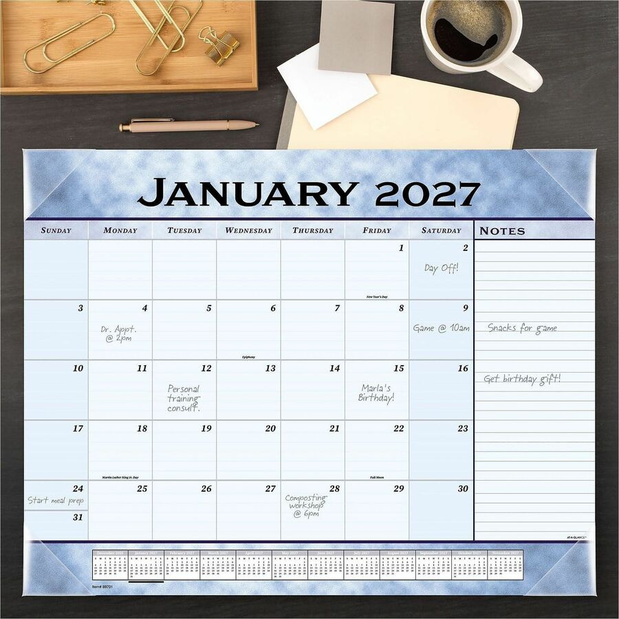 At-A-Glance Desk Pad