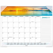 At-A-Glance Panoramic Seascape Desk Pad