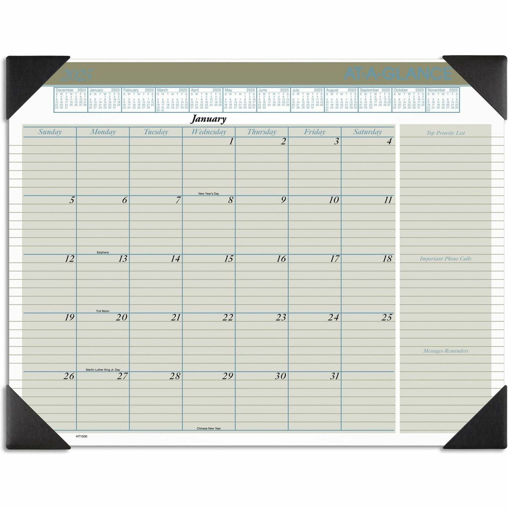 At-A-Glance Executive Desk Pad