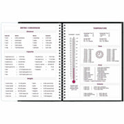 Brownline Pre-Vu Weekly Planner, Transparent Section, English, Black (CB925.BLK)