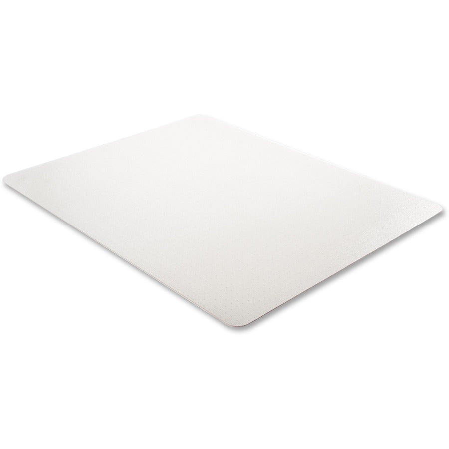 Deflecto EconoMat for Carpet - Carpeted Floor - 60" Length x 46" Width - Vinyl - Clear - 1 Each