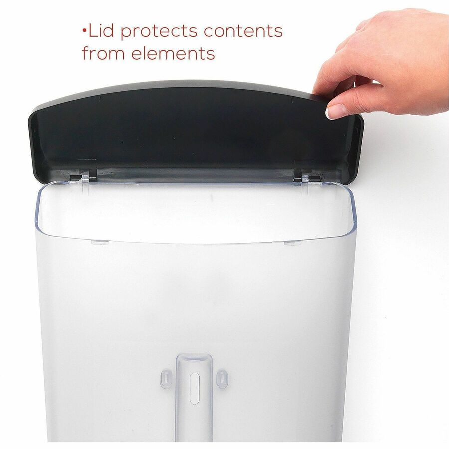 13.12" Height x 10" Width x 4.50" Depth - Break Resistant, Water Proof - Gray - Plastic - 1 Each