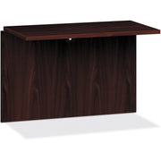 HON 10500 Series Bridge - 29.5" Height x 42" Width x 24" Depth - Square Edge - Finish: Laminate, Mahogany - Scratch Resistant, Stain Resistant - For Office - 1 Each