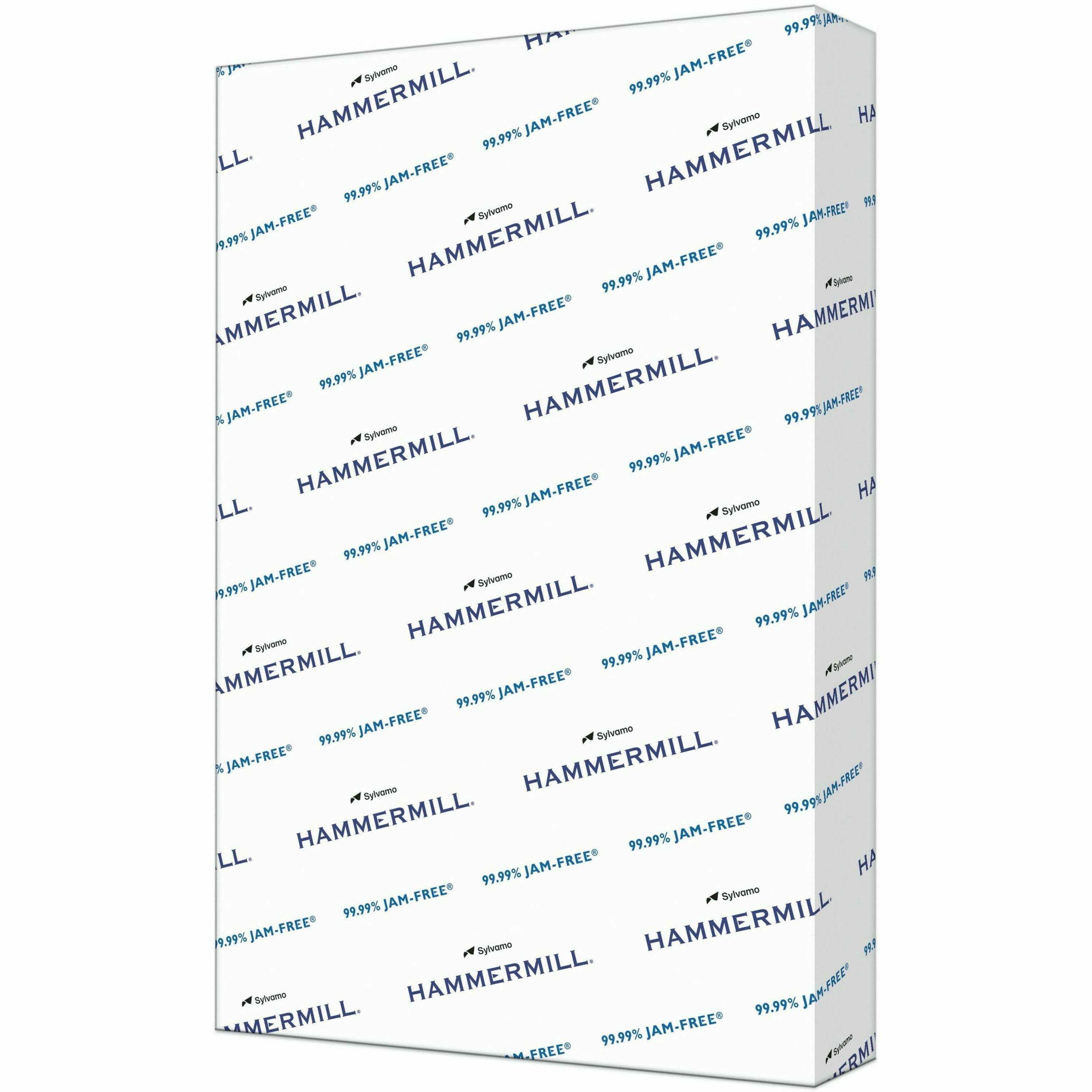 Hammermill Copy Plus Paper - White - 92 Brightness - Ledger - 11" x 17" - 20 lb Basis Weight - Acid-free, Quick Drying - White - 500 / Pack