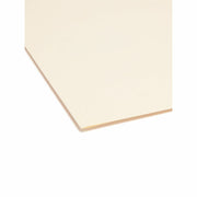 Smead 1/3 Tab Cut Letter Recycled Top Tab File Folder - 8 1/2" x 11" - 3/4" Expansion - Top Tab Location - Left Tab Position - 11 pt. - 2 Plys - Manila - Reinforced, Durable, Reinforced Tab, Rounded Corner - 10% Recycled - 100 / Box