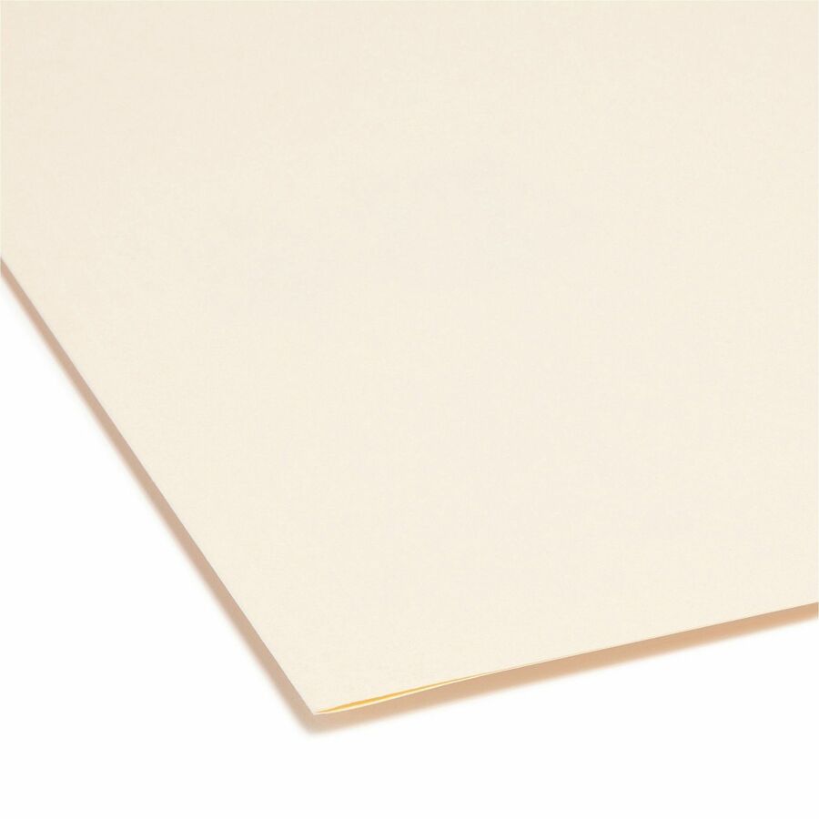 8 1/2" x 14" - 3/4" Expansion - Top Tab Location - Assorted Tab Position - 11 pt. - 1 Plys - Manila - 10% Recycled - 100 / Box