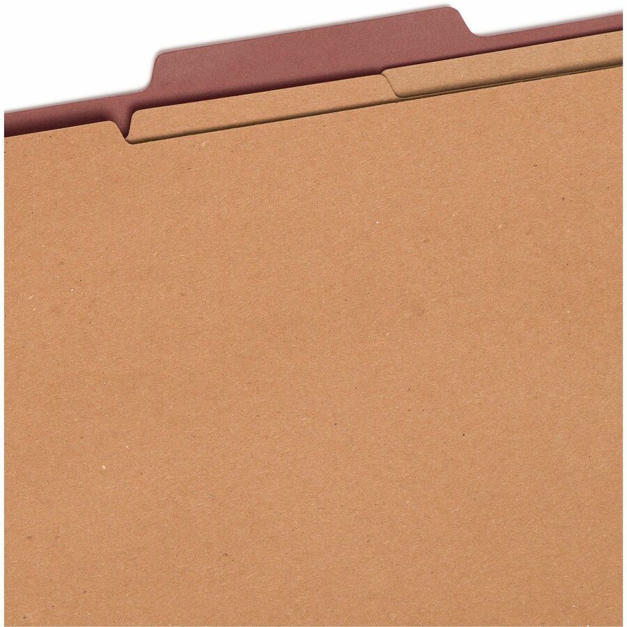 Smead SafeSHIELD 2/5 Tab Cut Legal Recycled Classification Folder