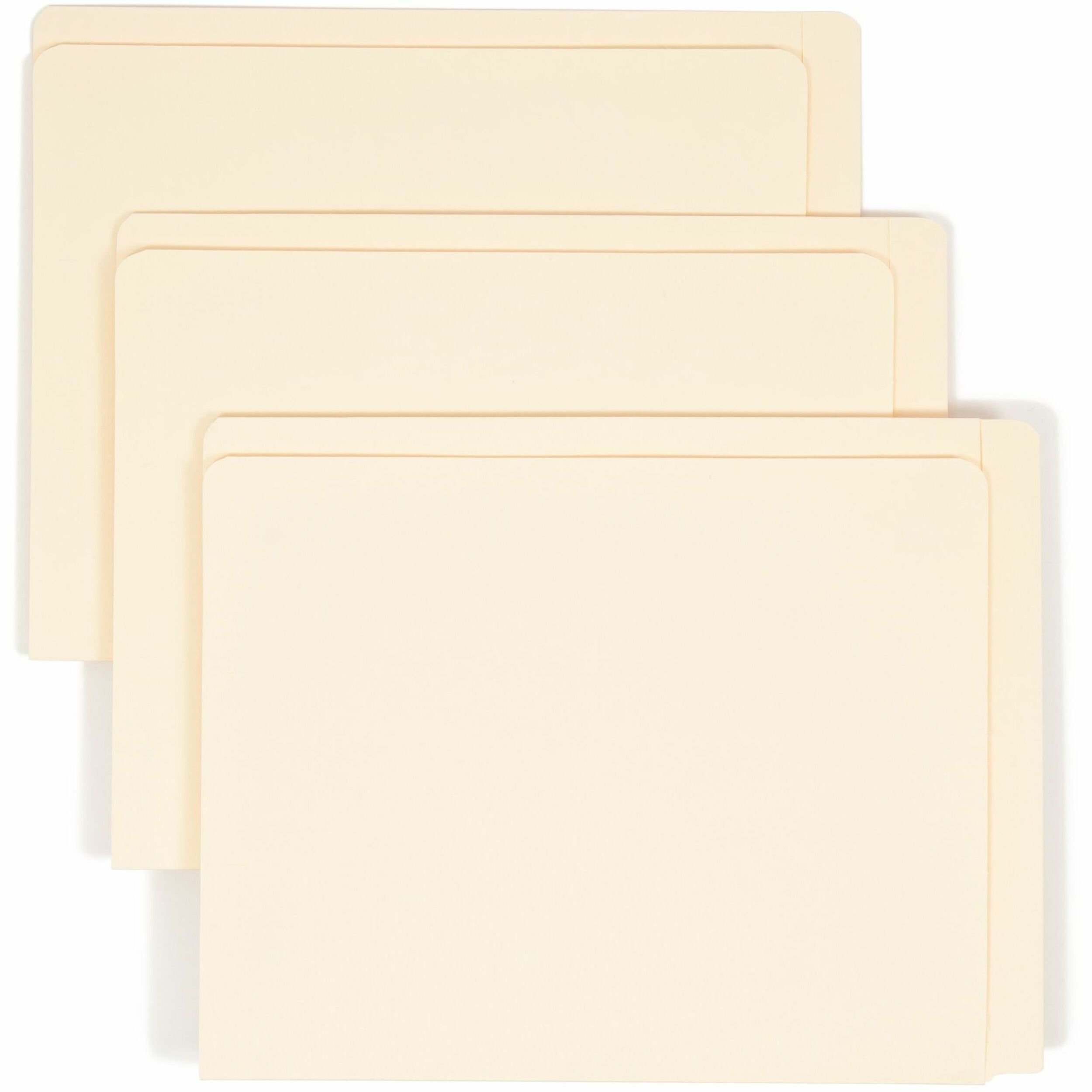 8 1/2" x 11" - 3/4" Expansion - 11 pt. - 2 Plys - Manila - 10% Recycled - 100 / Box
