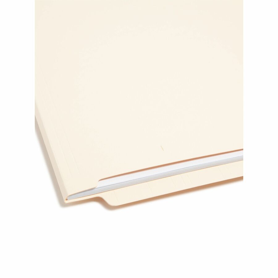 Smead Shelf-Master Straight Tab Cut Letter Recycled End Tab File Folder