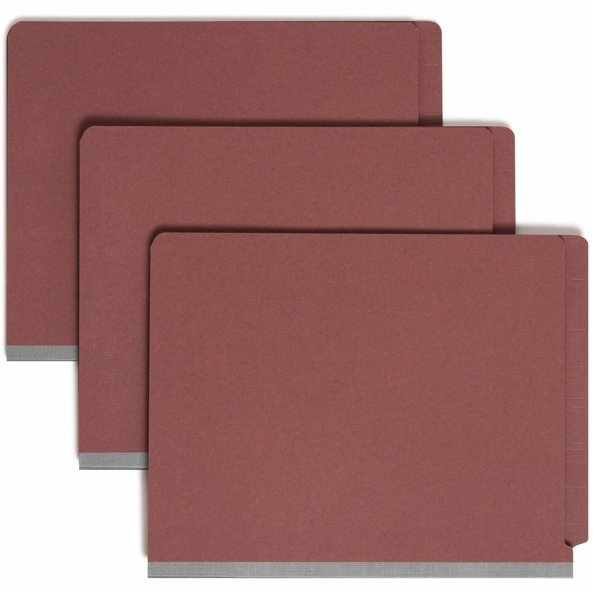 Smead Straight Tab Cut Letter Recycled Classification Folder