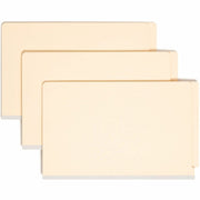 Smead Legal Recycled Classification Folder - 8 1/2" x 14" - 2" Expansion - 2 x 2B Fastener(s) - 2" for Folder - End Tab Location - 2 Divider(s) - 18 pt. - Pressboard - Manila - 10% Recycled - 10 / Box