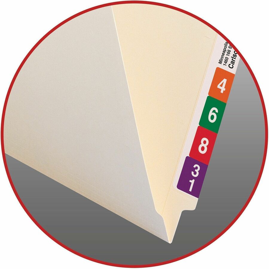 Smead Straight Tab Cut Legal Recycled Fastener Folder - 8 1/2" x 14" - 3/4" Expansion - 1 x 2B Fastener(s) - 2" for Folder - End Tab Location - 11 pt. - 2 Plys - Manila - Reinforced Tab, Embossed - 10% Recycled - 50 / Box