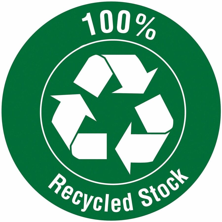 Assorted Tab(s) - 100% Recycled - 1 Set