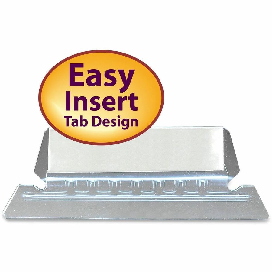 Clear Poly Tab(s) - 25 / Pack