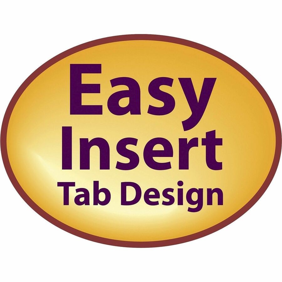Clear Poly Tab(s) - 25 / Pack