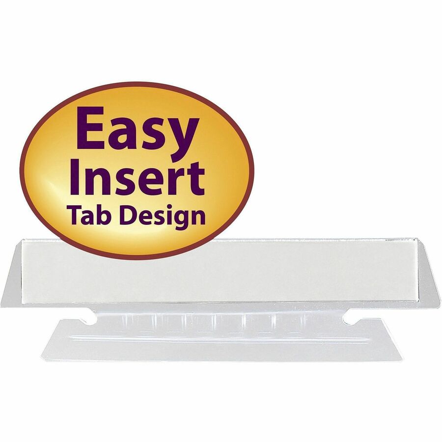 Clear Poly Tab(s) - 1 Pack
